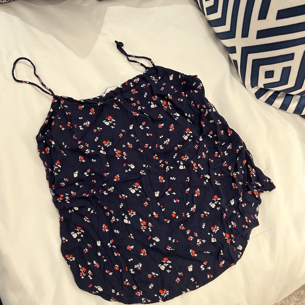 reformaiton floral strappy top